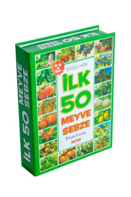 Diytoy Flash Cards İlk 50 Meyve Sebze - 1