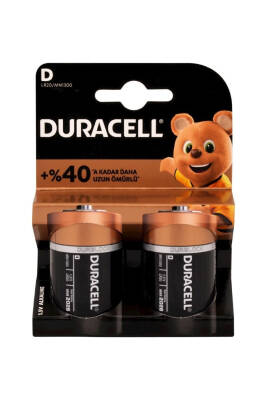 Duracell D Büyük Pil 2'li Paket - 1