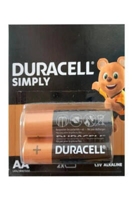 Duracell Kalem Pil Aa 2'li Kartela - 1