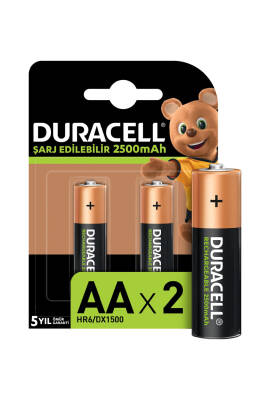 Duracell Şarjlı 2500 Mah Aa Kalem Pil - 1