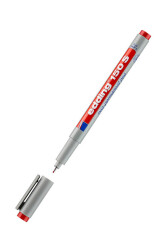 Edding E-150S Kırmızı Asetat Kalemi - Edding