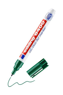 Edding Cd Markörü Yeşil E-8400 - 1