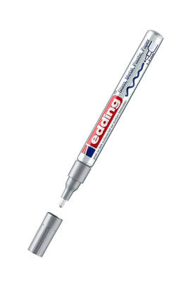 Edding Gümüş Yaldız Dekorasyon ve Markalama Kalemi (Uç 1 - 2 mm) E-751 - 1