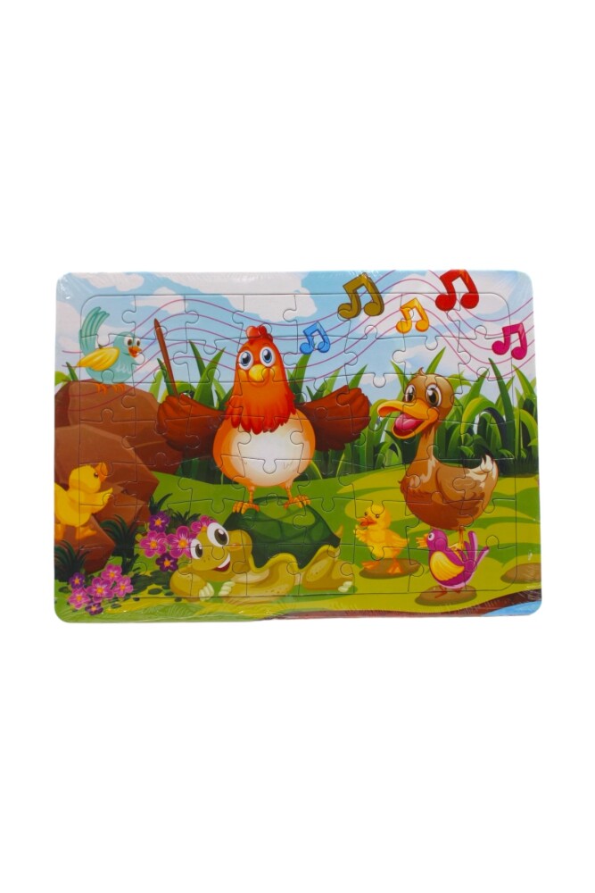 Kırtasiye Ofisi Hikayeli Yapboz Puzzle 30 X 40 Cm Civciv