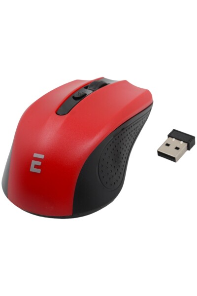 Everest Sm-537 Usb Kırmızı Kablosuz Mouse 2,4Ghz - 3