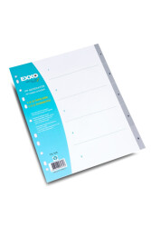 Exxo 1-5 Rakamlı Seperatör Dosya Ayracı Ts 105 - Exxo