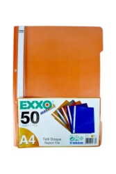 Metalik Telli Dosya Bronz 50'li Paket - Kırtasiye Ofisi