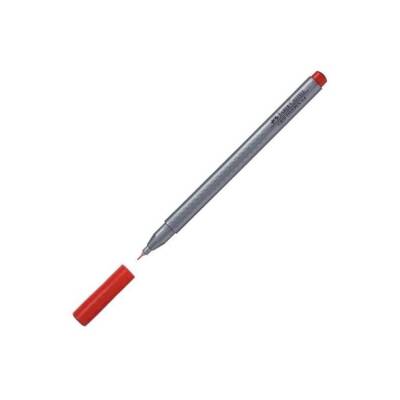 Faber Castell grip Fıne Yazım ve Çizim Kalemi 0.4 mm Kırmızı - 1
