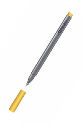 Faber Castell grip Fıne Yazım ve Çizim Kalemi 0.4 mm Sarı - 1