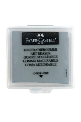 Faber Castell Hamur Silgi Plastik Kutulu gri 127220 - 3