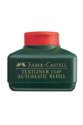 Faber Castell Kırmızı Fosforlu Kalem Mürekkebi - 1