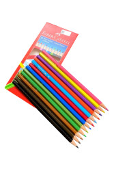 Faber Castell Kuru Boya Kalemi Büyük Karton Kutu 12'li - 2