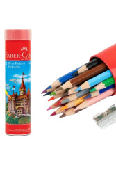 Faber Castell Kuru Boya Kalemi Metal Tüp 24'lü - 1