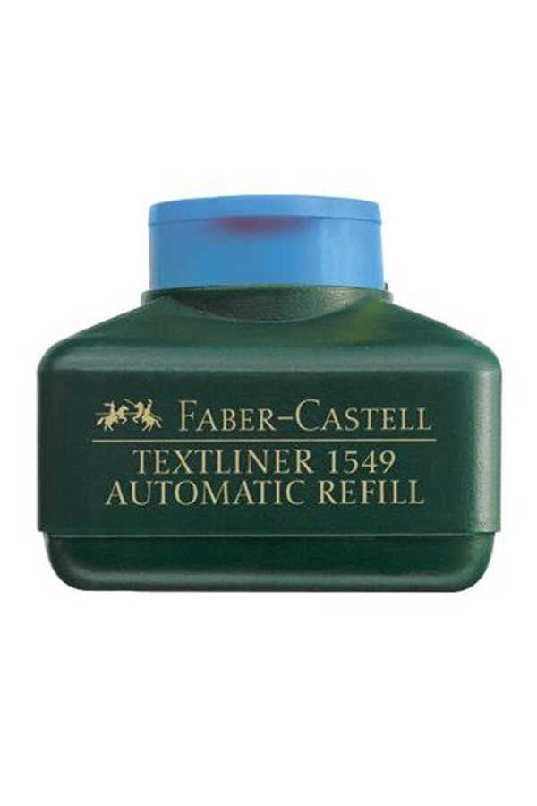 Faber Castell Mavi Fosforlu Kalem Mürekkebi
