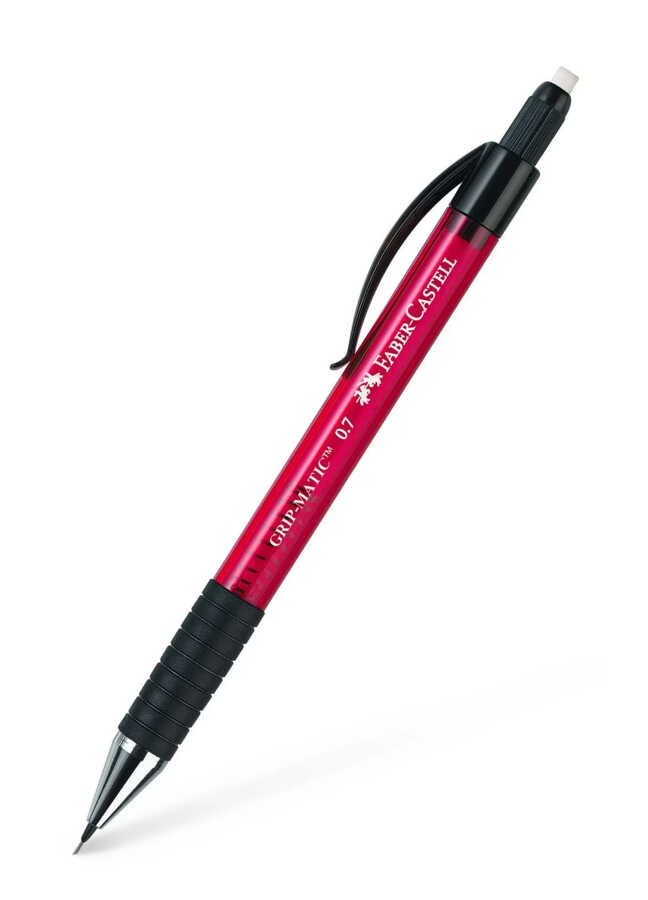 Faber Castell Metalik 0.7 Versatil Uçlu Kırmızı Grip 2022