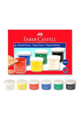 Faber Castell Parmak Boyası 6 Renk 25 ml - 1