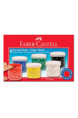 Faber Castell Parmak Boyası 6 Renk 25 ml - 3