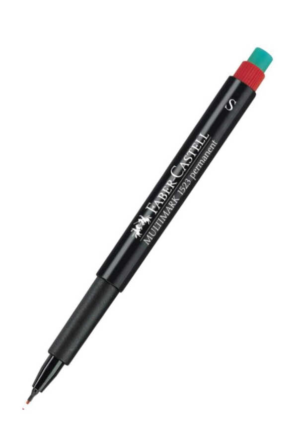 Faber Castell 1523 (s) Kırmızı Asetat Kalemi 