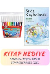 Fatih 12'Li Keçeli Kalem & Suda Kaybolmak Kitap Hediyeli - Kırtasiye Ofisi
