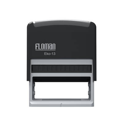 Floman 913 (22x60 mm) Otomatik Kaşe Siyah Keçeli - 4