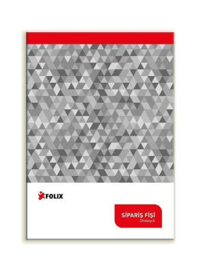 Folix Sipariş Fişi Otokopili 2 x 50 Yaprak - 1
