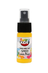 Funny Kids Sarı Sprey Kumaş Boyası 30 cc - 1