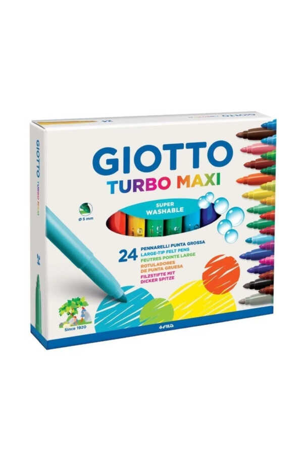 Giotto 24 Renk Keçeli Kalem 