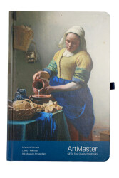 Gıpta 120 Yaprak Çizgili Art Master Sert Kapaklı Defter 17 x 24 cm J. Vermeer - 1