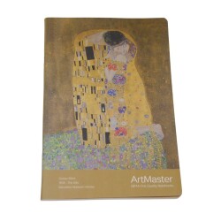Gıpta 17x24 60 Yaprak Çizgisiz Art Master Karton Kapak Defter Gustav Klimt - 9