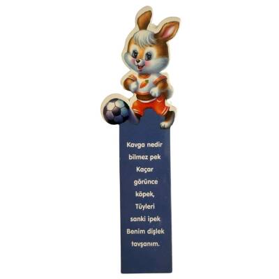 Gıpta Çocuk Görselli Kitap Ayracı Tavşan - 5