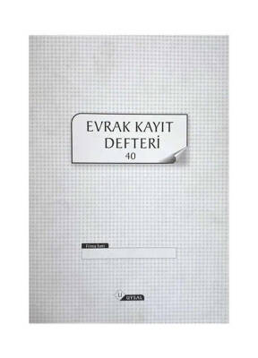 Gürmat Evrak Kayıt Defteri 40 Yaprak Numaralı - 1