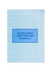 Gürmat Gelen Evrak Defteri 40 Yaprak Numaralı - Gürmat