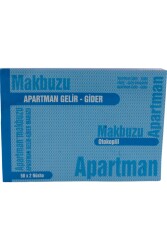 Gürmat Otokopili Apartman Gelir Gider Makbuzu 2 x 50 Yaprak - 2