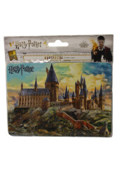 Harry Potter Büyü Okulu Figürlü 2'li Kartpostal - 1