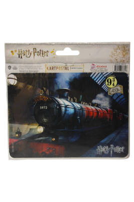 Harry Potter Hogwarts Figürlü 2'li Kartpostal - 1