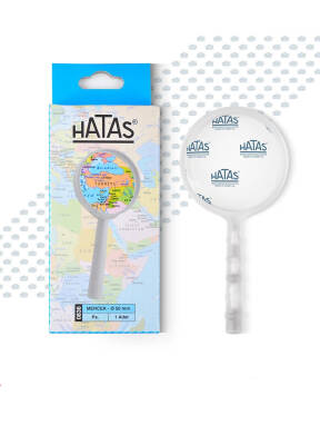 Hatas Büyüteç Plastik Saplı 90 mm 838 - 1