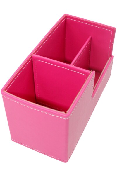 İnn Design Beyoğlu Serisi Deri Organizer Kalemlik Pastel Pembe Dd-1259 - 5