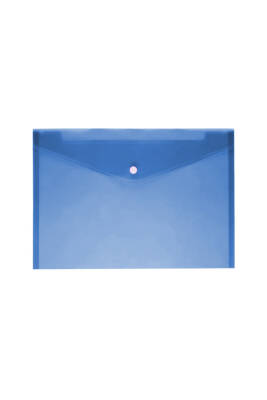 Inox Çıtçıtlı Dosya Mavi 5619 - 1