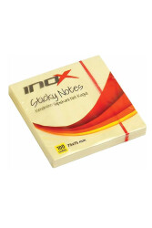 Inox Sarı Yapışkanlı Not Kağıdı 75 x 75 mm No:2342 - 1