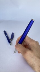 İNOXCROM W.S EARTH AZUL LUNAR DOLMA KALEM + TÜKENMEZ KALEM TAKIM - 2