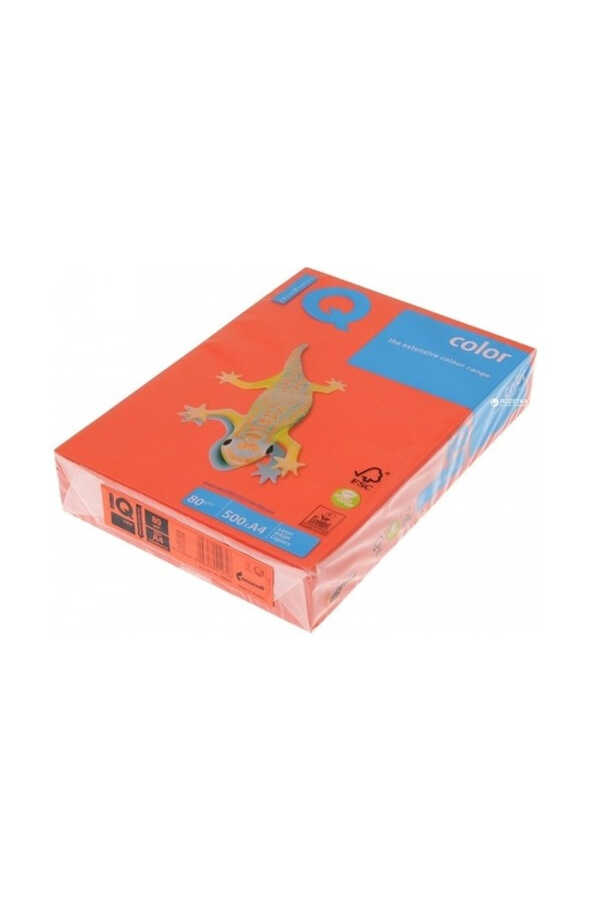 Iq A4 Fosforlu Turuncu Fotokopi Kağıdı 80 Gr Ne1350