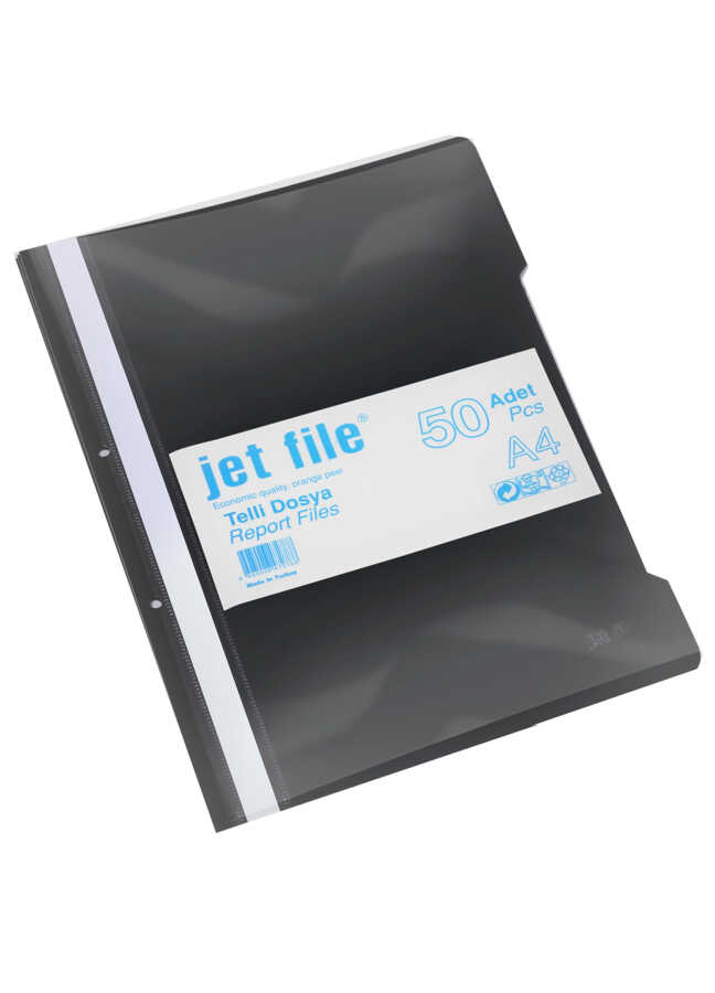 Jet Fıle Siyah Telli Dosya