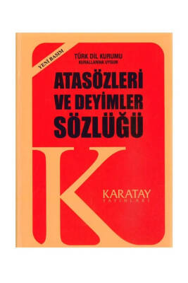 Karatay Atasözleri ve Değimleri Plastik Kapak - 1
