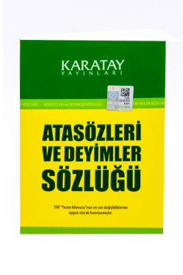 Karatay Atasözleri ve Deyimleri Karton Kapak - 1