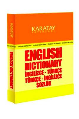 Karatay İngilizce Sözlük Karton Kapak - 1