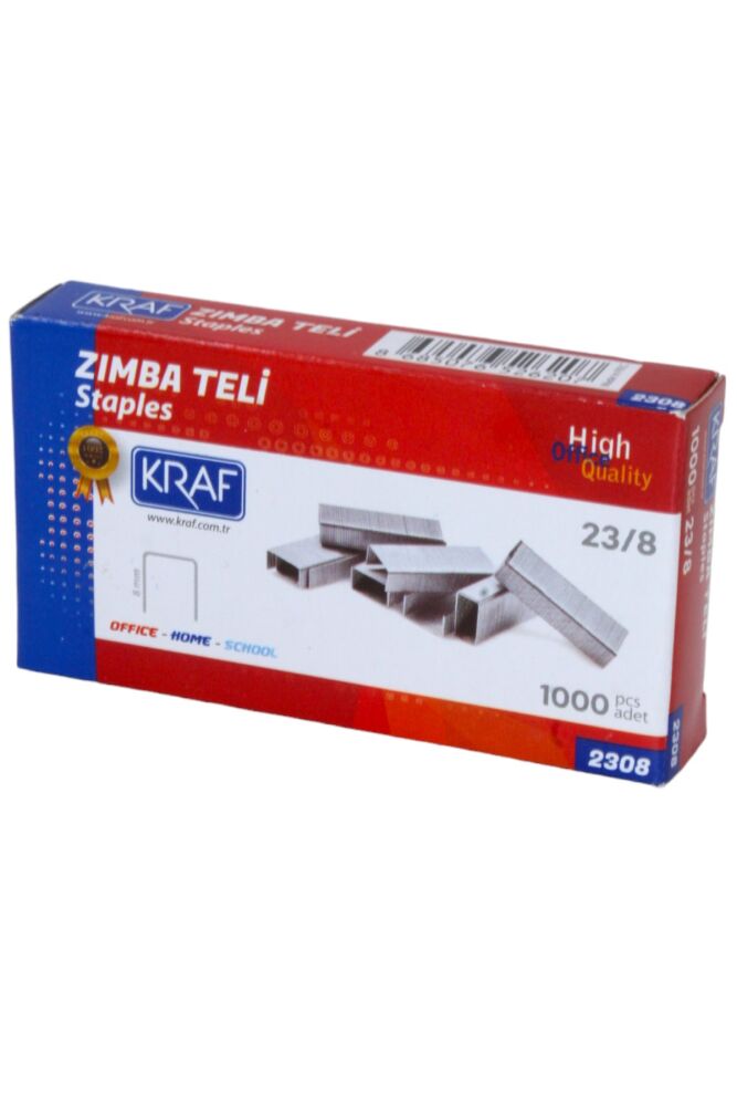 Kraf 23/8 Kagıt Ciltleme Zımba Teli