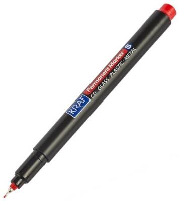 Kraf 290(S) Kırmızı Asetat Kalem - 2