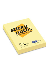 Kraf Sarı Yapışkanlı Not Kağıdı (Post-It) 51 x 76 mm - Kraf