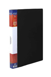 Kraf Siyah Sunum Dosyası 80 Yaprak - Kraf