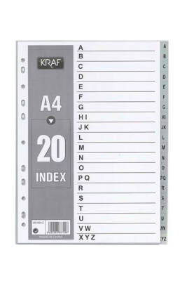 Kraf A-Z Seperatör Dosya Ayracı - 1